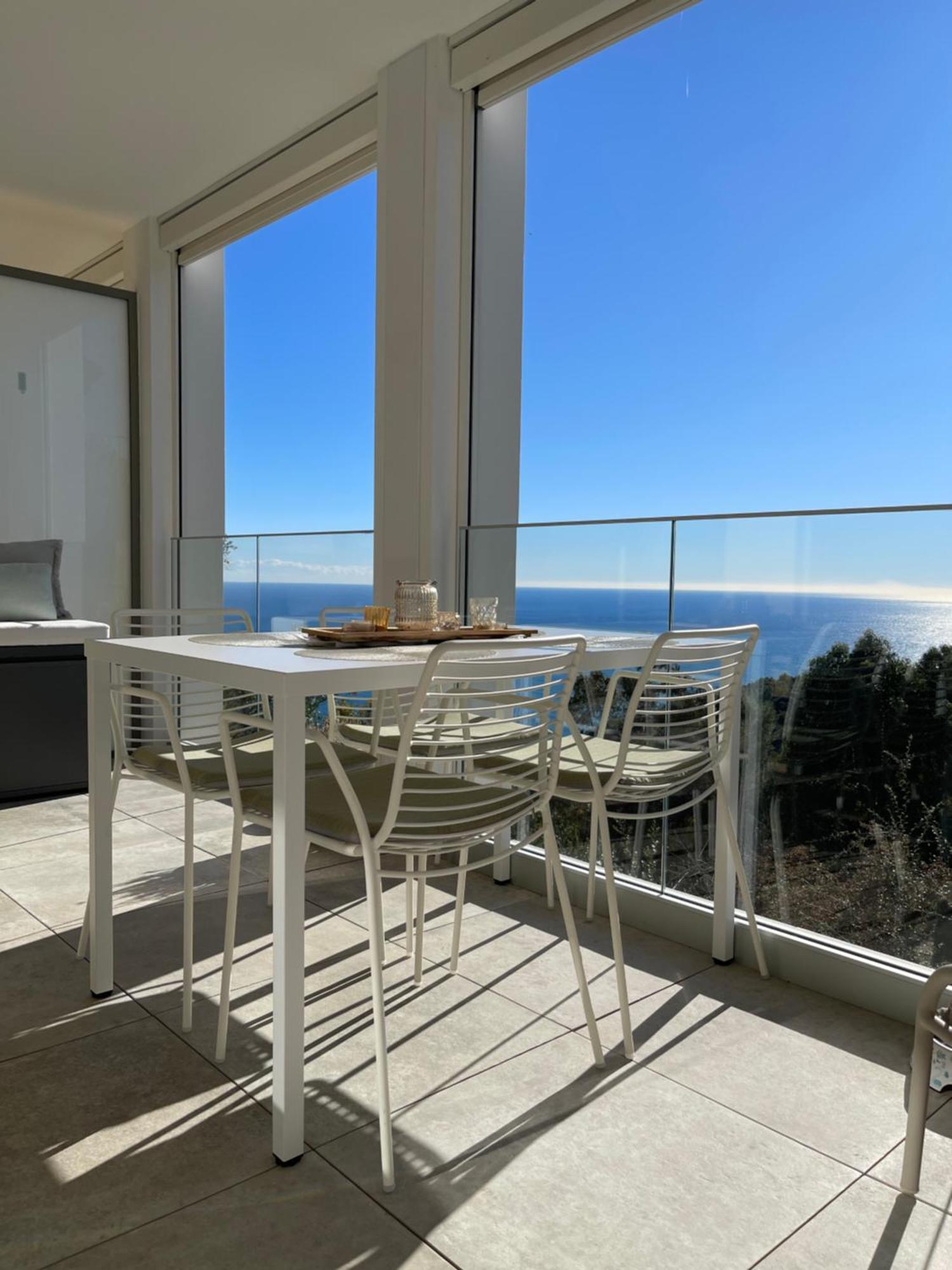 Appartement De Luxe Eze Village Vue Mer Avec Piscine Esterno foto